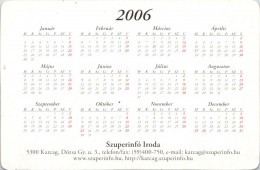 Szuperinfó - kártyanaptár 2006/2