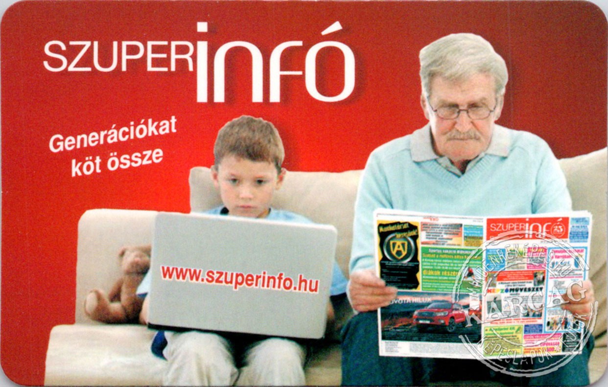 Szuperinfó - kártyanaptár 2017