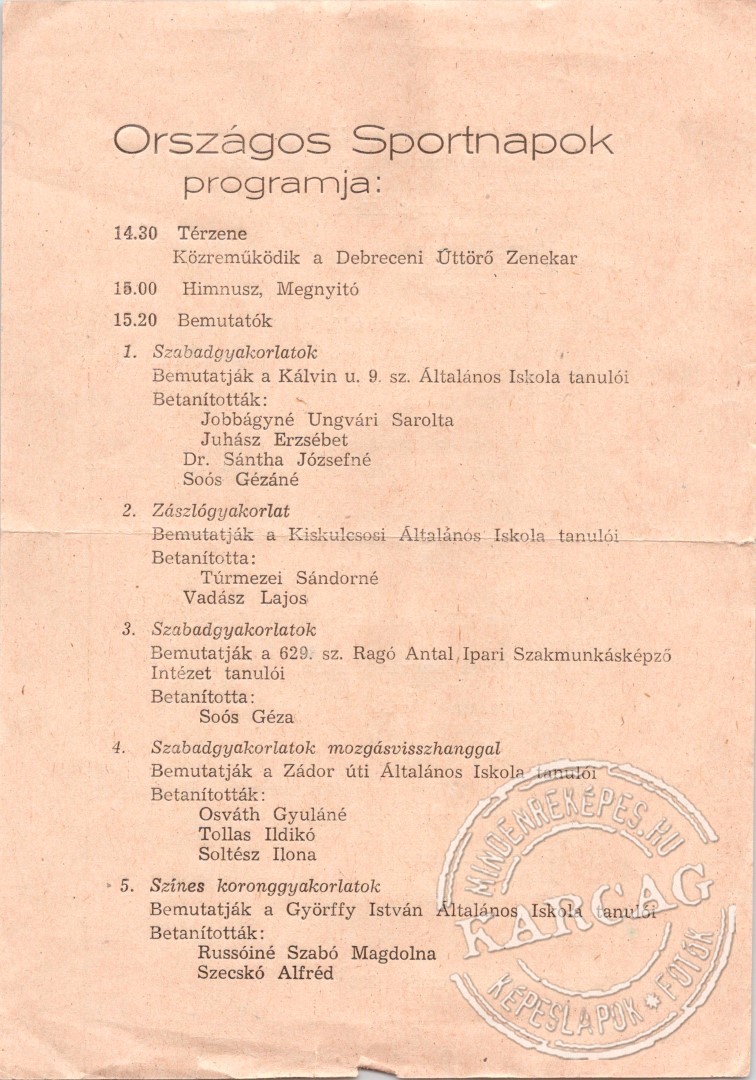 Országos Sportnapok 17