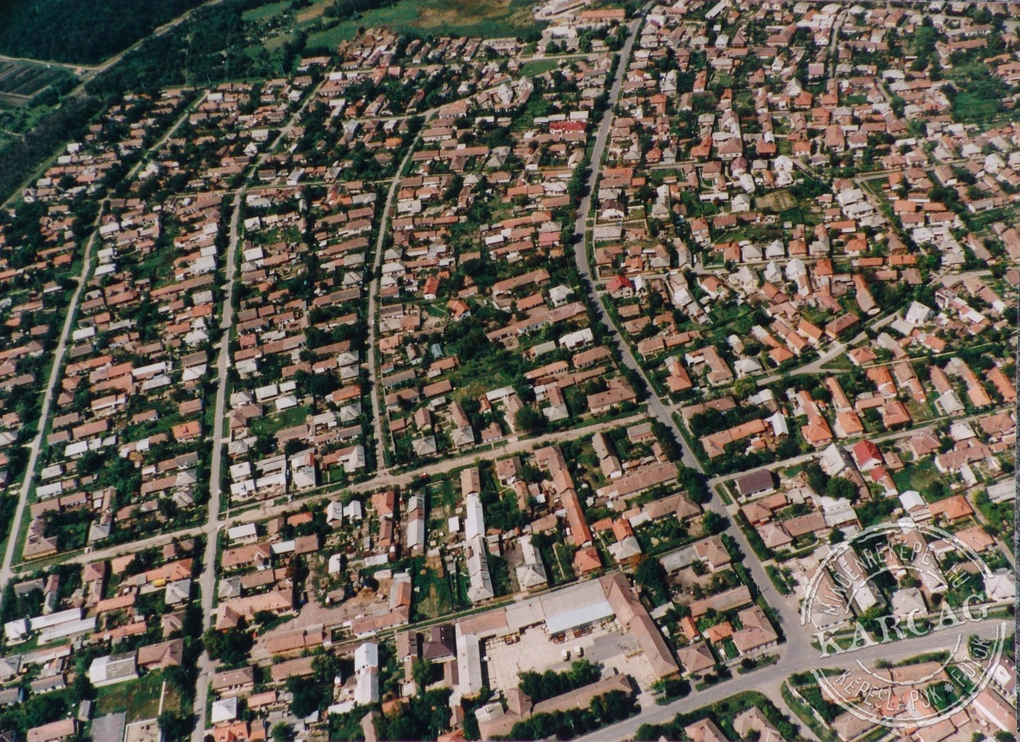 Karcag légifotókon 06