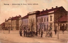Karczag - Járásbiróság és Arany bárány szálloda