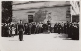 Kovács Emil emléktáblájának avatása