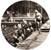 Berekfürdői képeslapok 1954-től